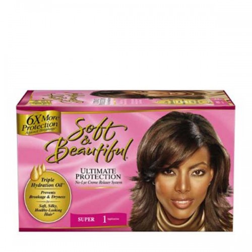 Soft & Beautiful Ultimate Protection No-Lye Relaxer Super